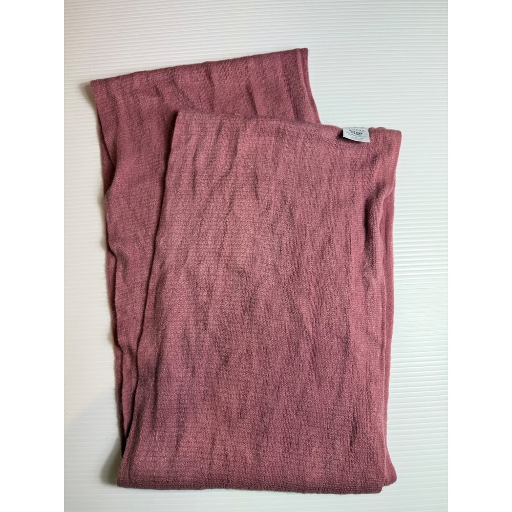 GEORGE Rose Pink Acrylic Knit Infinity Scarf One Size